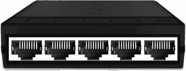 Commutateur gigabit non administrable 5 ports GNT-G1005EL