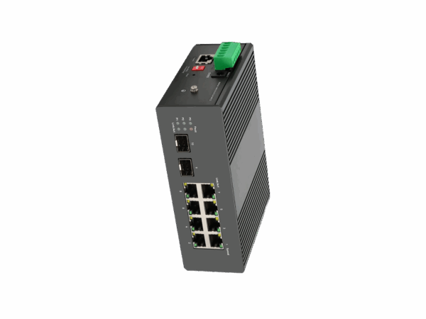 Switch PoE Gigabit GNT-P1002FMI 8 ports administrable+ 2 SFP – Image 2