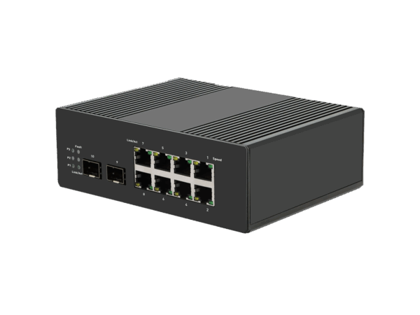 Switch PoE Gigabit GNT-P1002FMI 8 ports administrable+ 2 SFP