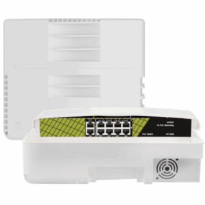 Commutateur PoE extérieur GNT-P9828F6 8FE (PoE) + 2FE (UP-LINK) avec IA
